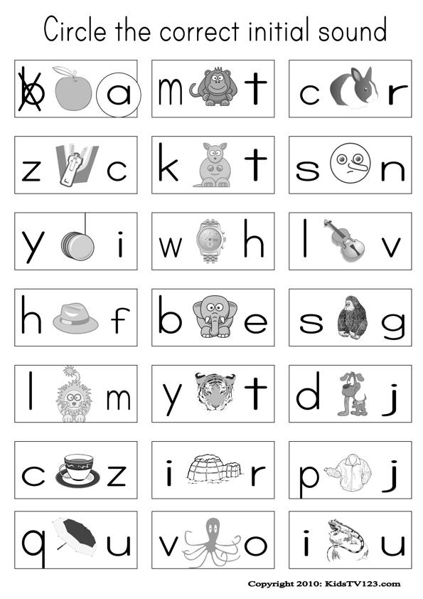 Phonics Worksheets